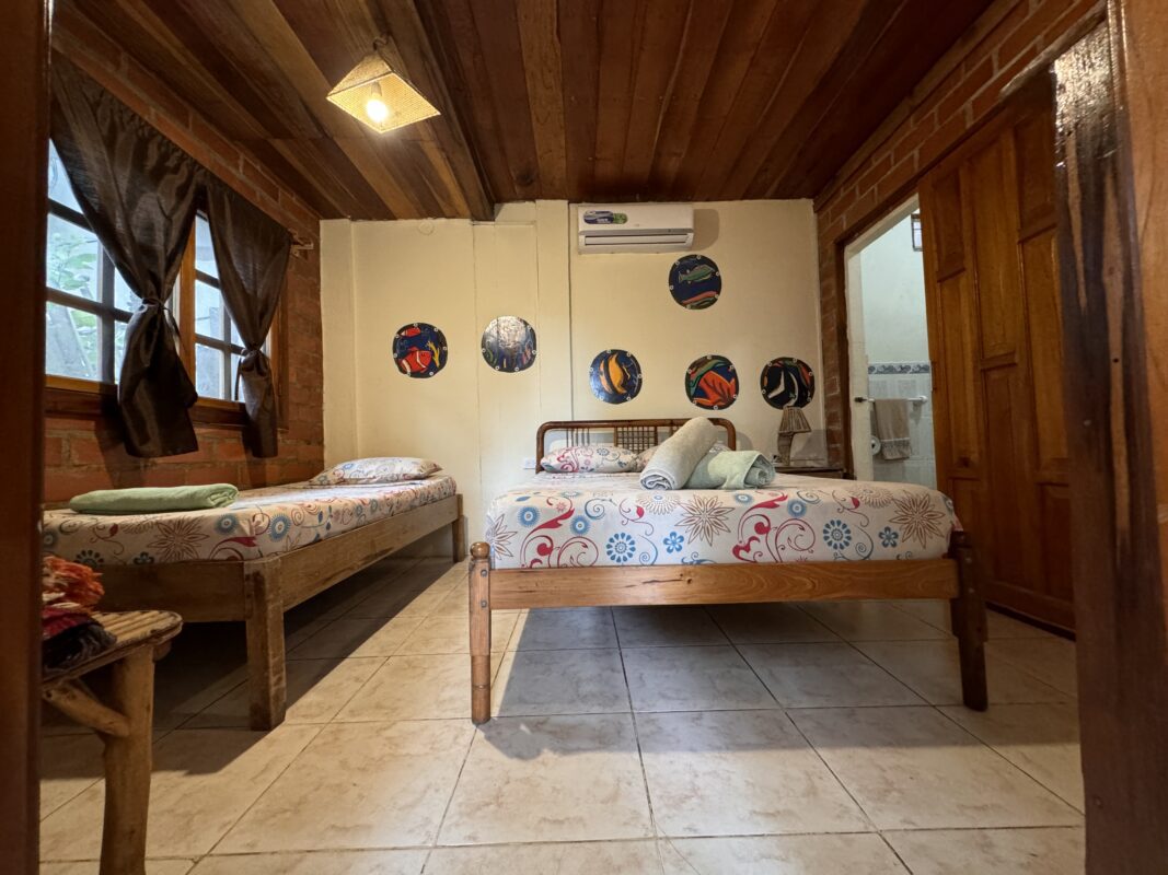 Vista panorámica de la habitación Norte en el The Sea Garden House